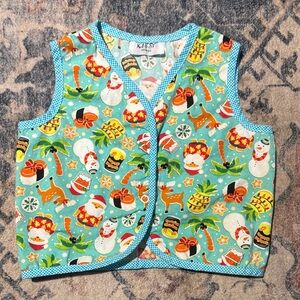 Kissy Hawai’i baby vest Christmas kine